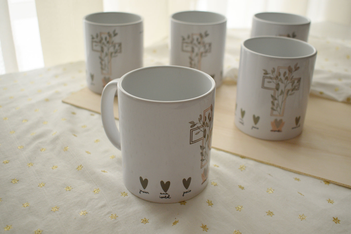 Tazas personalizadas para comuniones – Un recuerdo bonito que se usa cada día