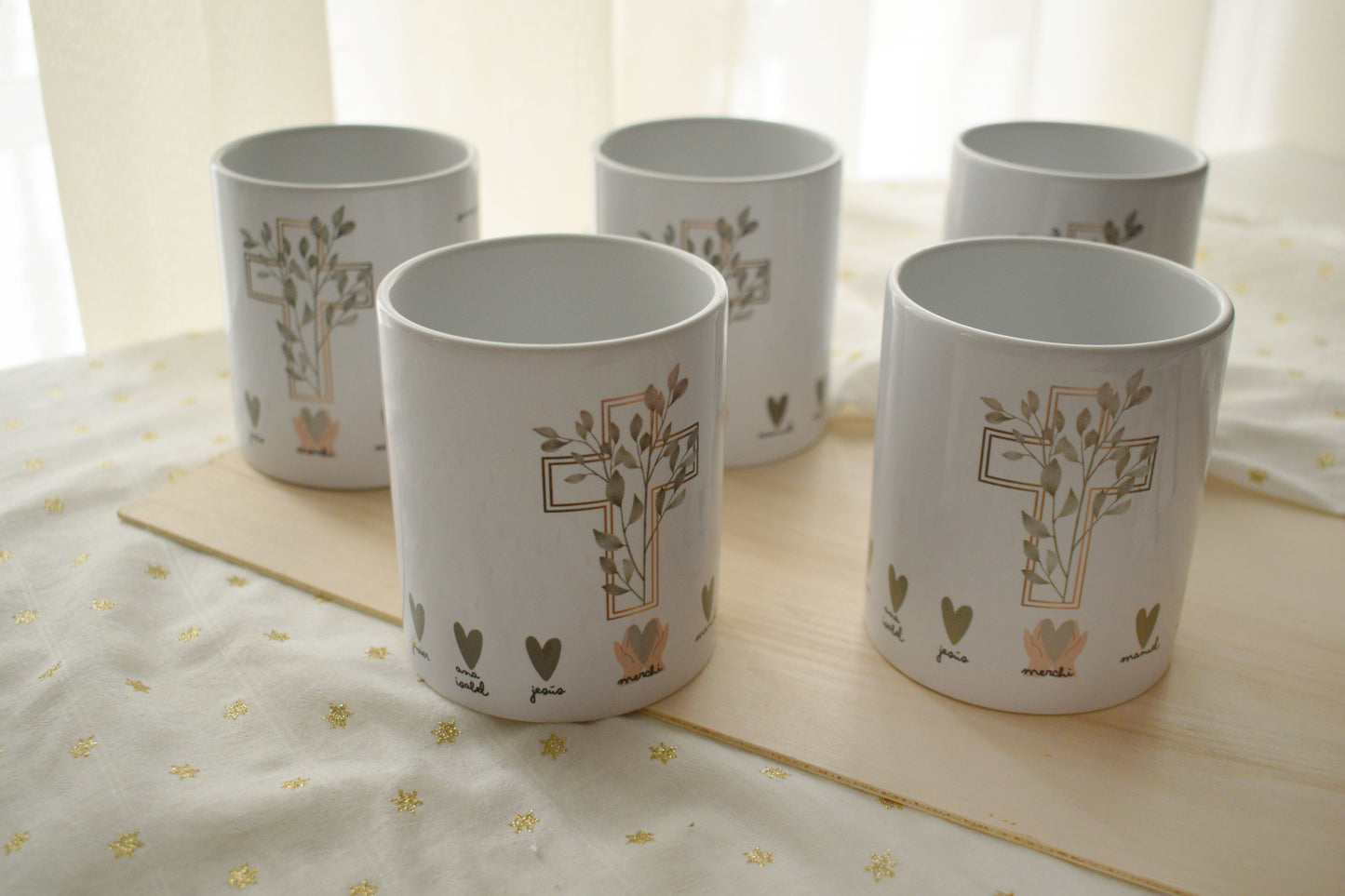 Tazas personalizadas para comuniones – Un recuerdo bonito que se usa cada día
