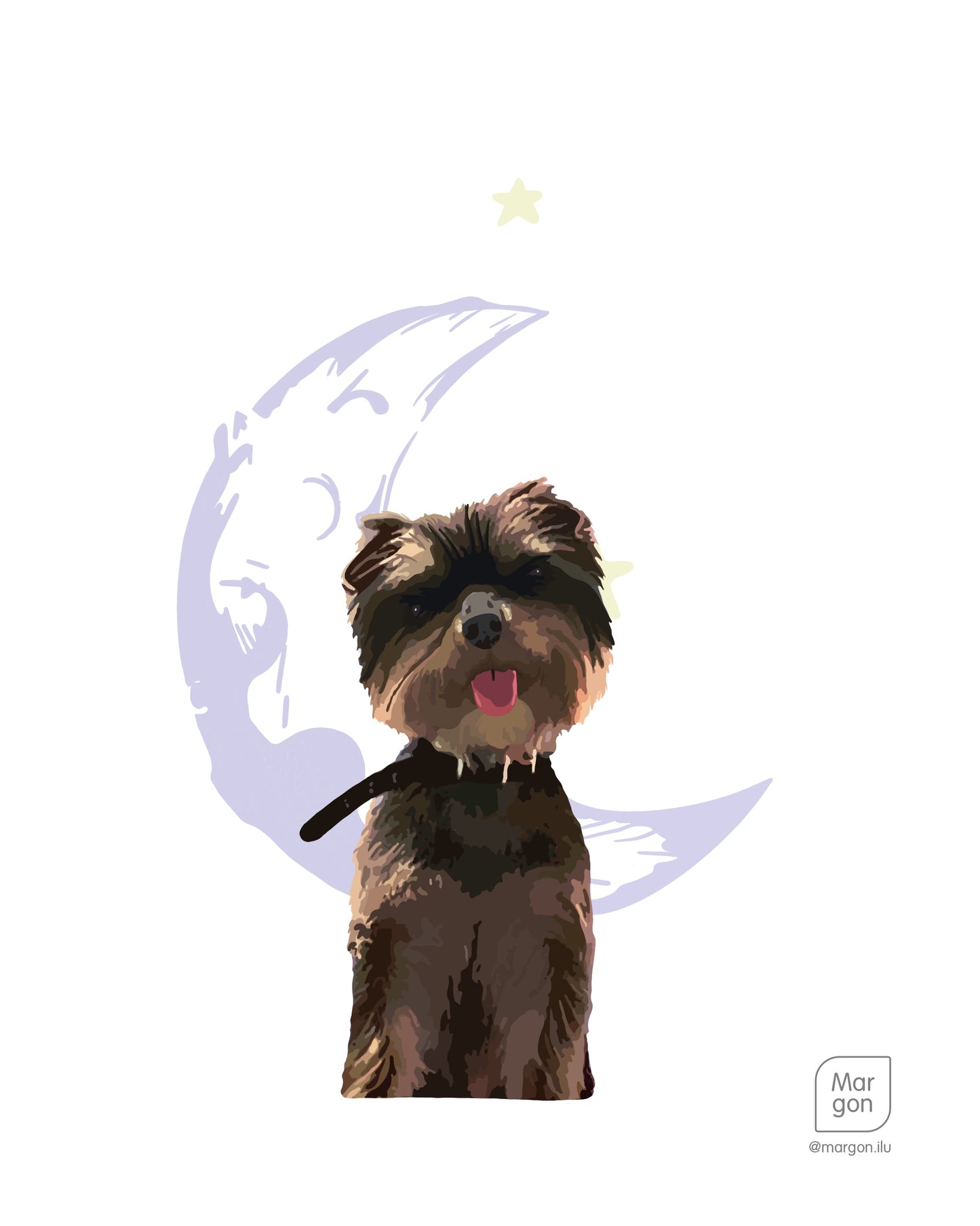 Ilustración: A mi amigo el peludo