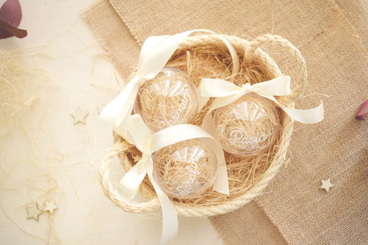 Bola de Navidad personalizada con nombre (Pack)