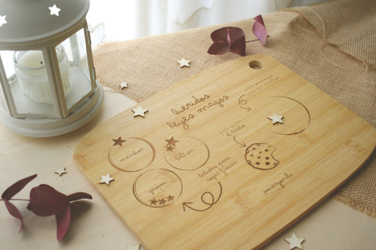 Tabla personalizada grande para Reyes Magos – Un recuerdo mágico y único