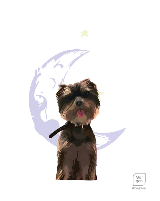 Ilustración: A mi amigo el peludo